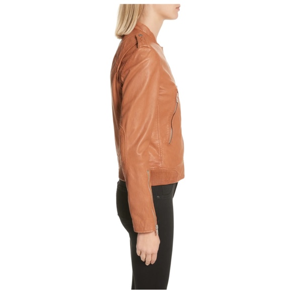 NWT $1295 RAG & BONE Lyon Leather Jacket in size 2 - Picture 8 of 11